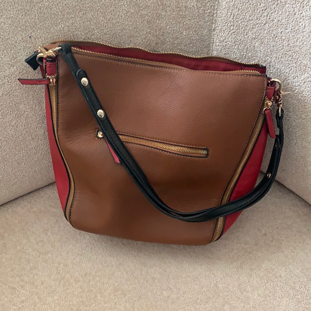 Color blocked Sondra Roberts bag